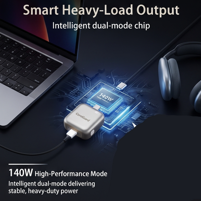 CoreGuard USB-C adapter with silicone protective interface